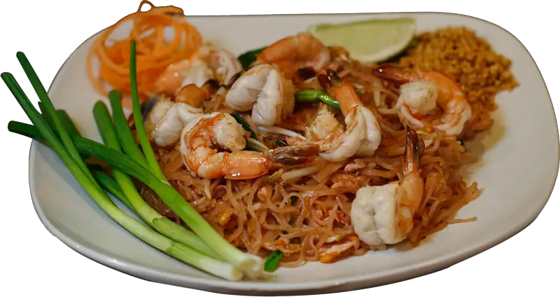 Shrimp Noodles Dish