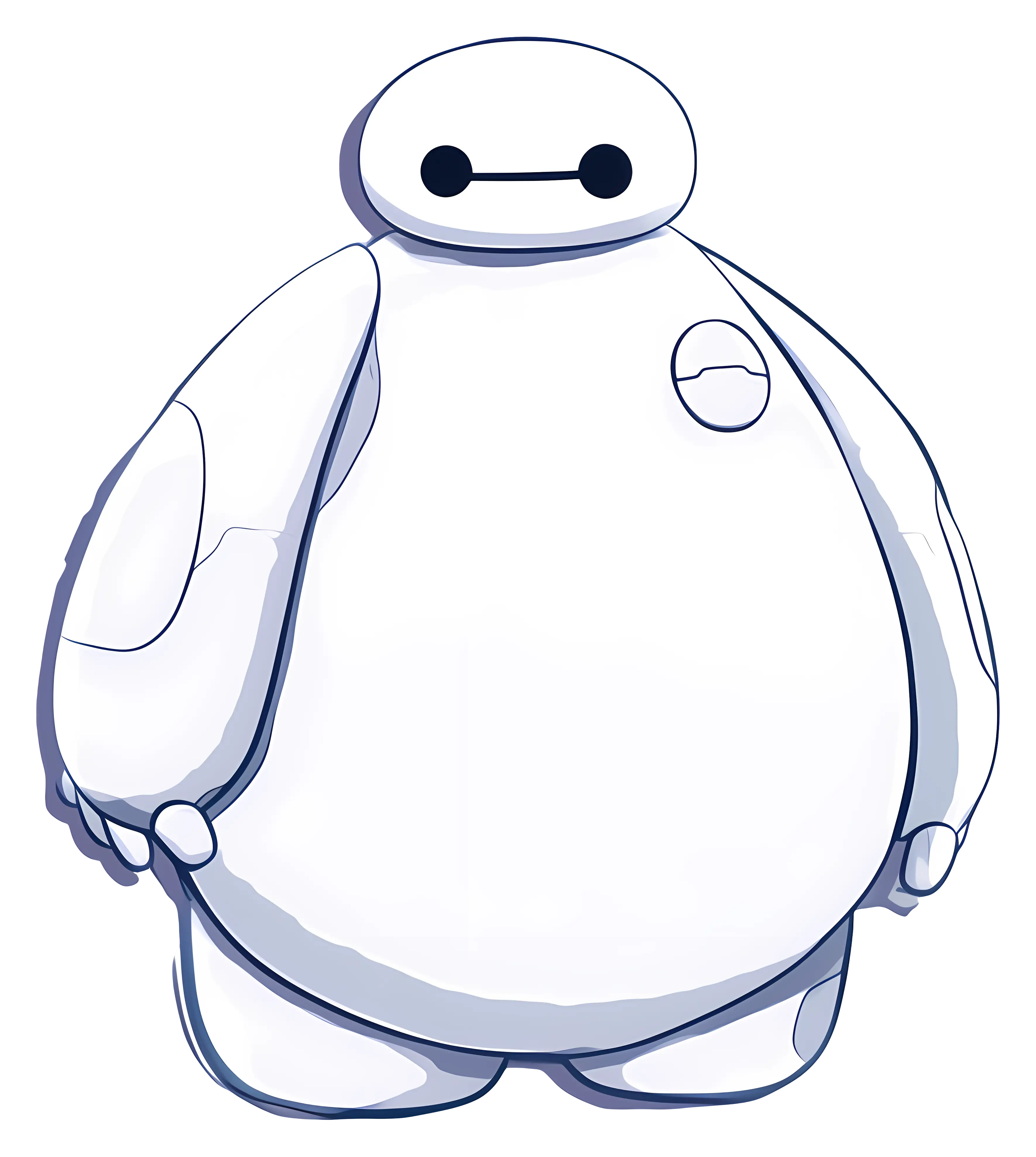 White Healthcare Robot Character