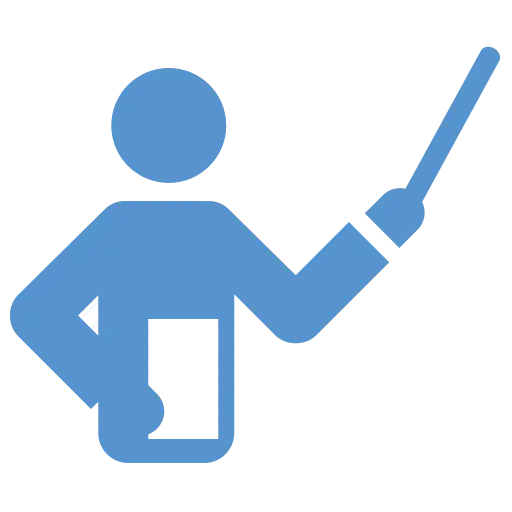 Teaching Icon Representing Education and Learning