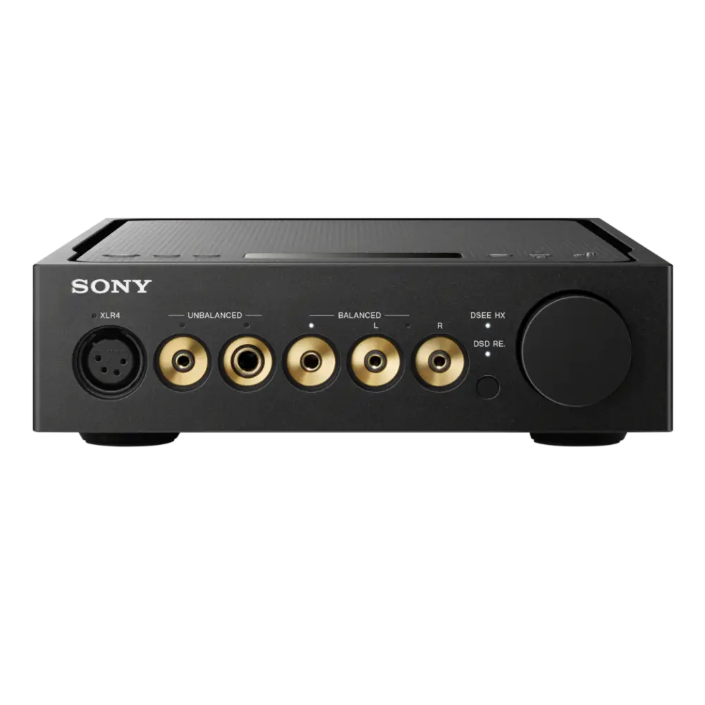 Black Audio Amplifier for Sound Enhancement