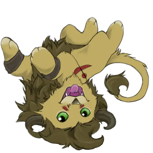 Cute Cartoon Lion Illustration