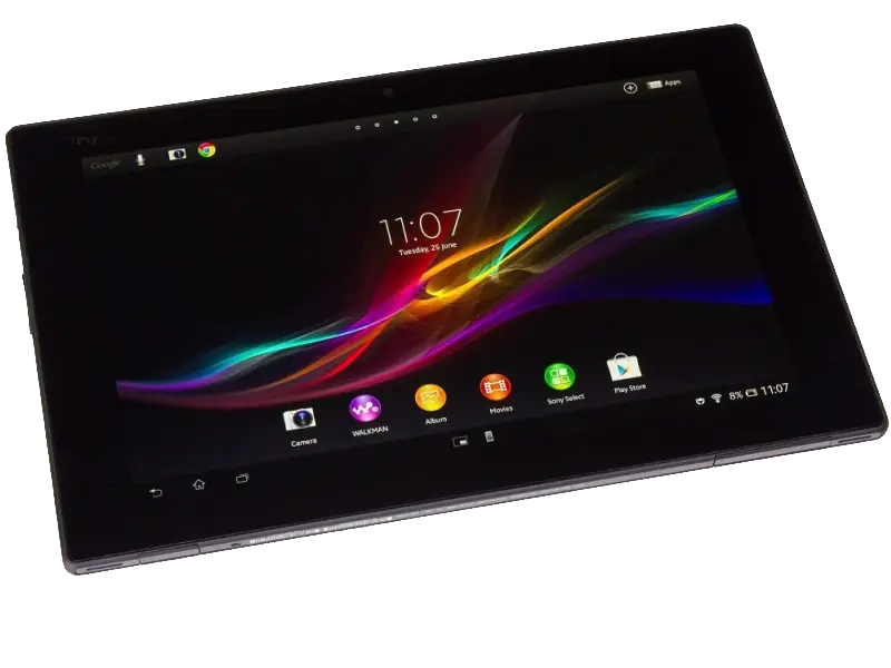 Black Touchscreen Tablet Device