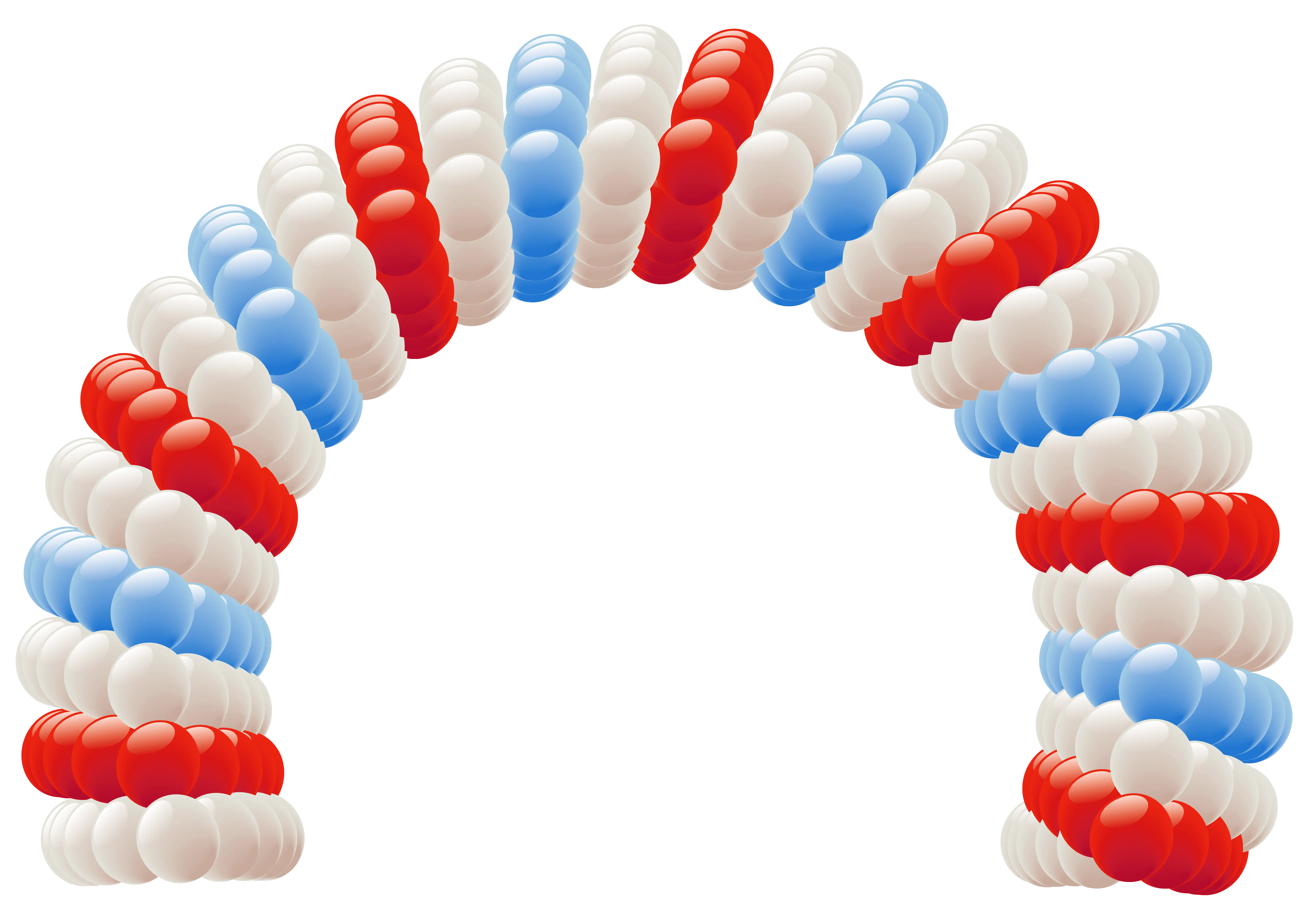 Colorful Balloon Arch for Celebrations