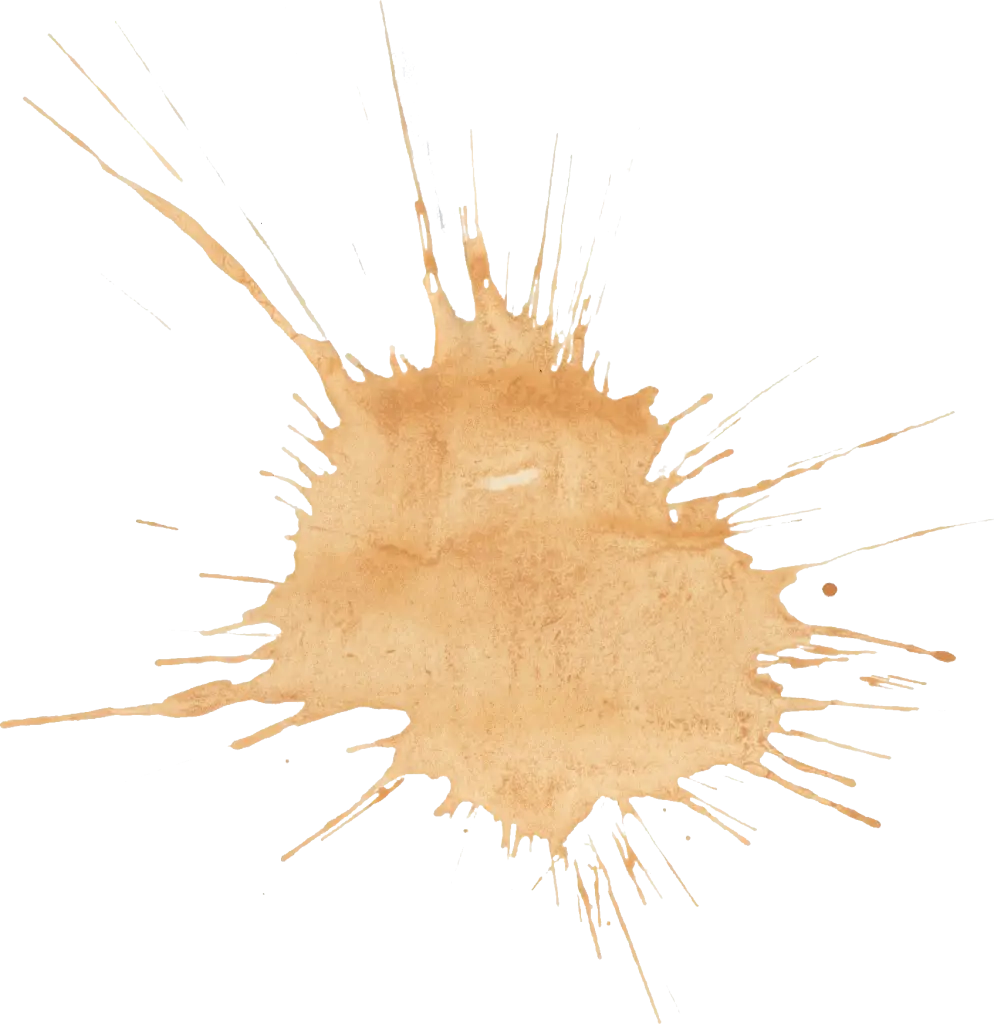 Artistic Coffee Stain Splash Design