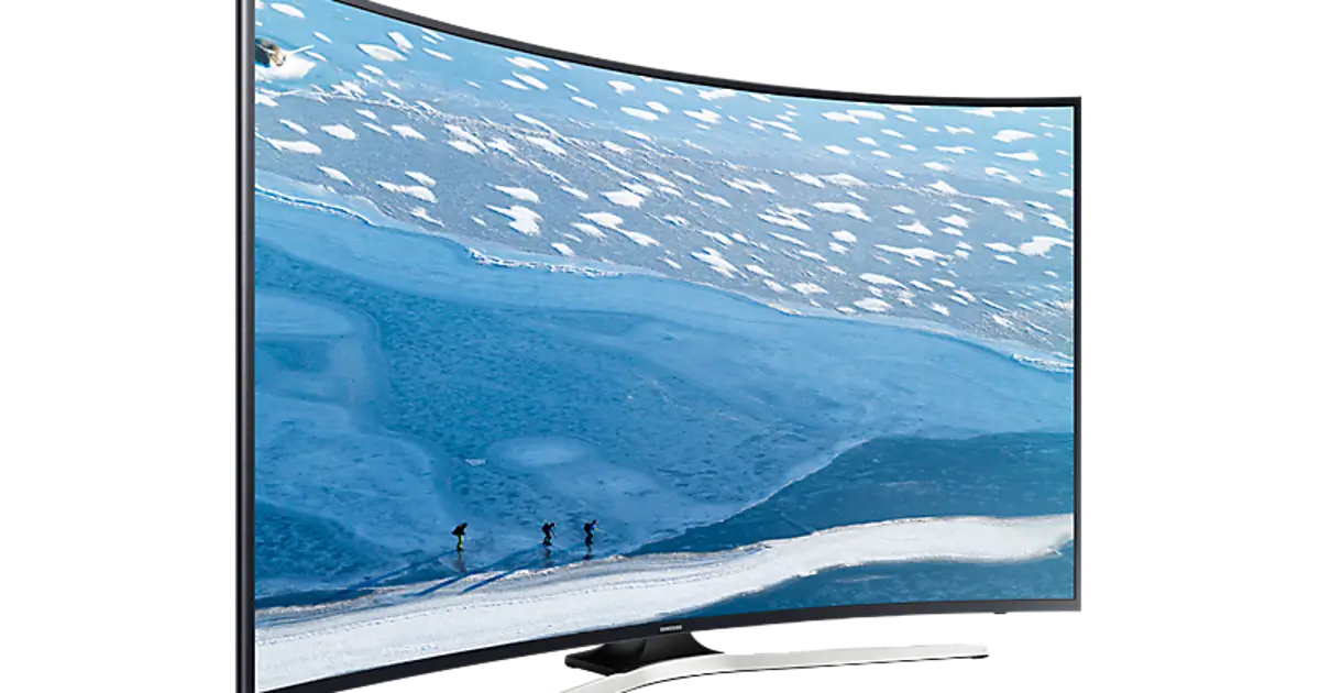 Curved TV for Enhanced Viewing Experience
