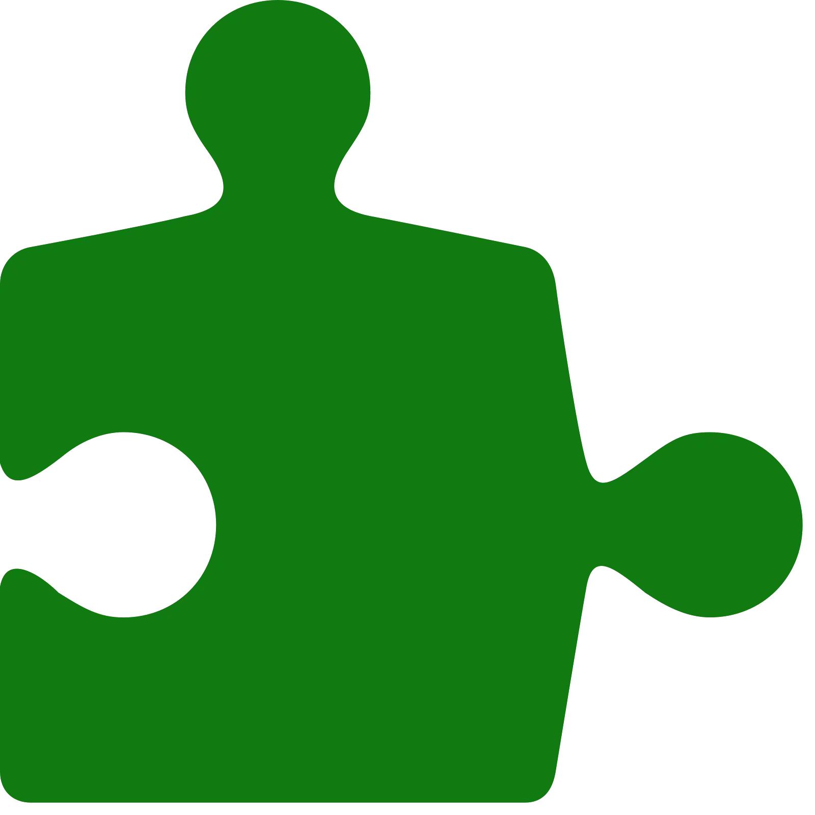 Green Puzzle Piece Illustration