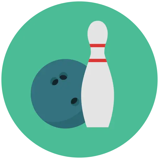 Bowling Pin and Ball