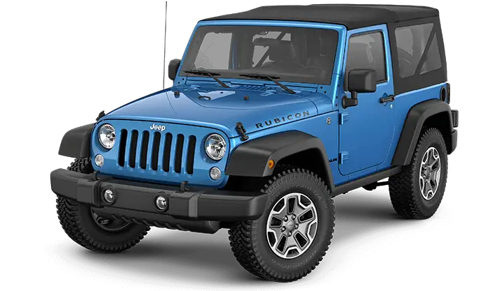 Blue Jeep 4x4 SUV for Off-Road Adventures