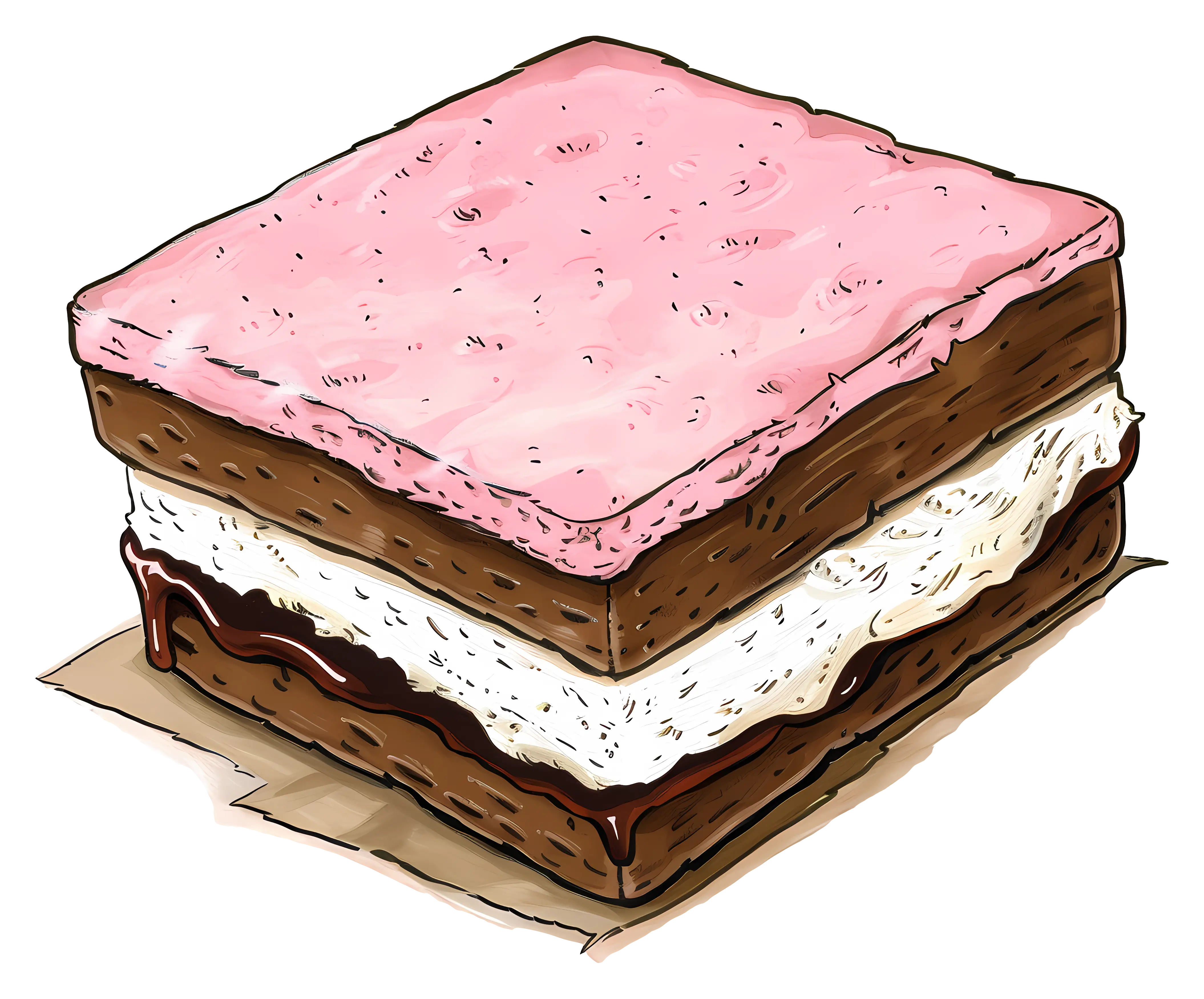 Delicious Ice Cream Sandwich