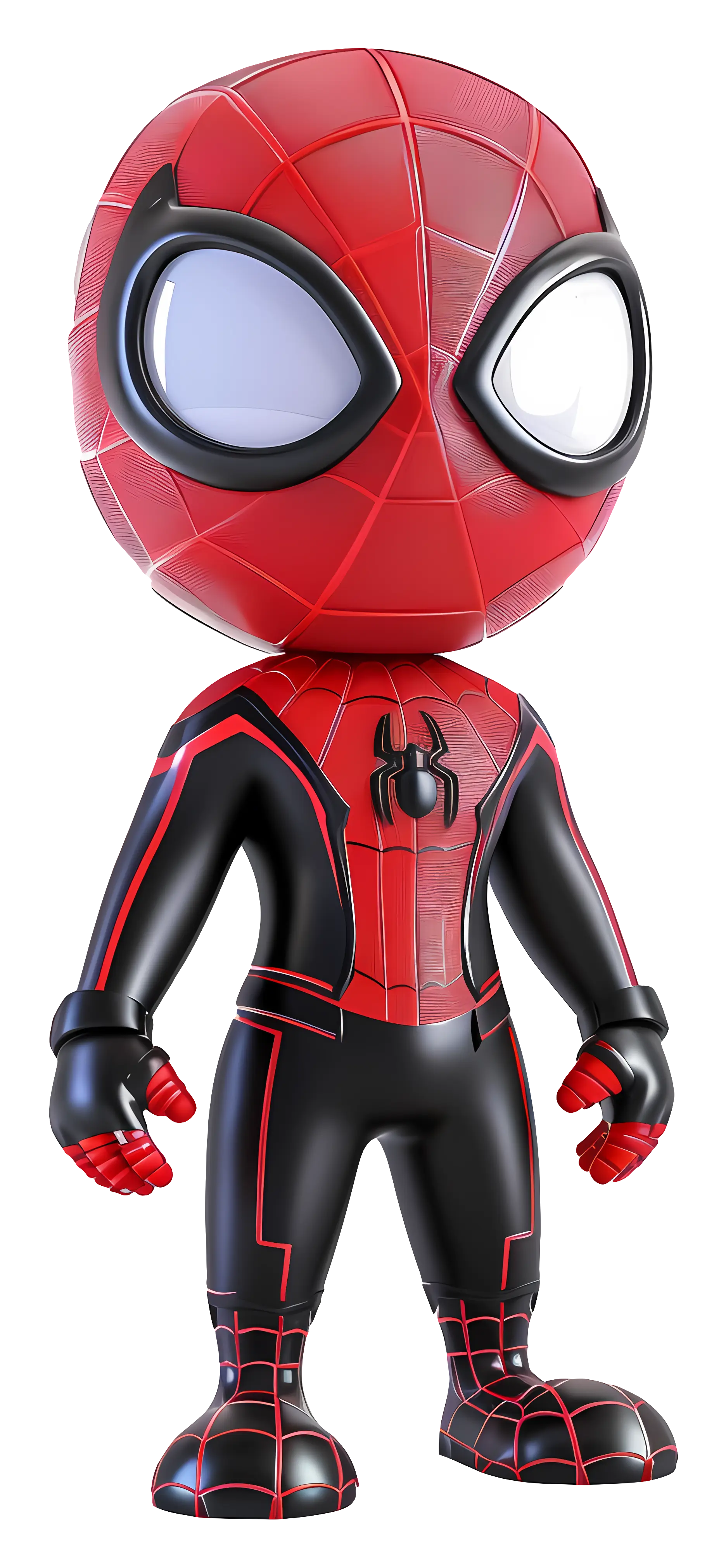 Cartoon Spider Superhero Action Figure