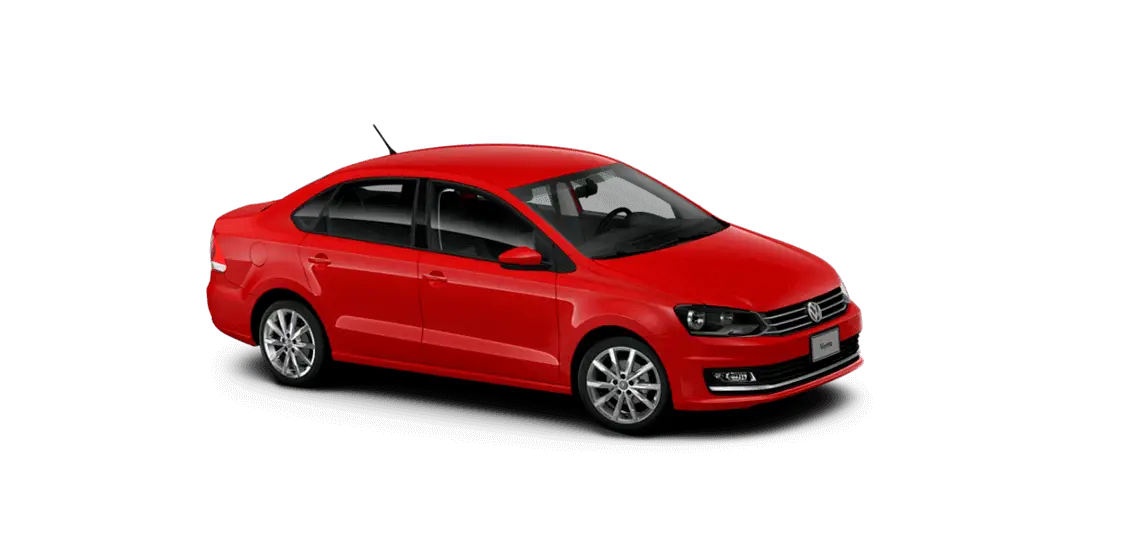 Sleek and Stylish Red Sedan Car