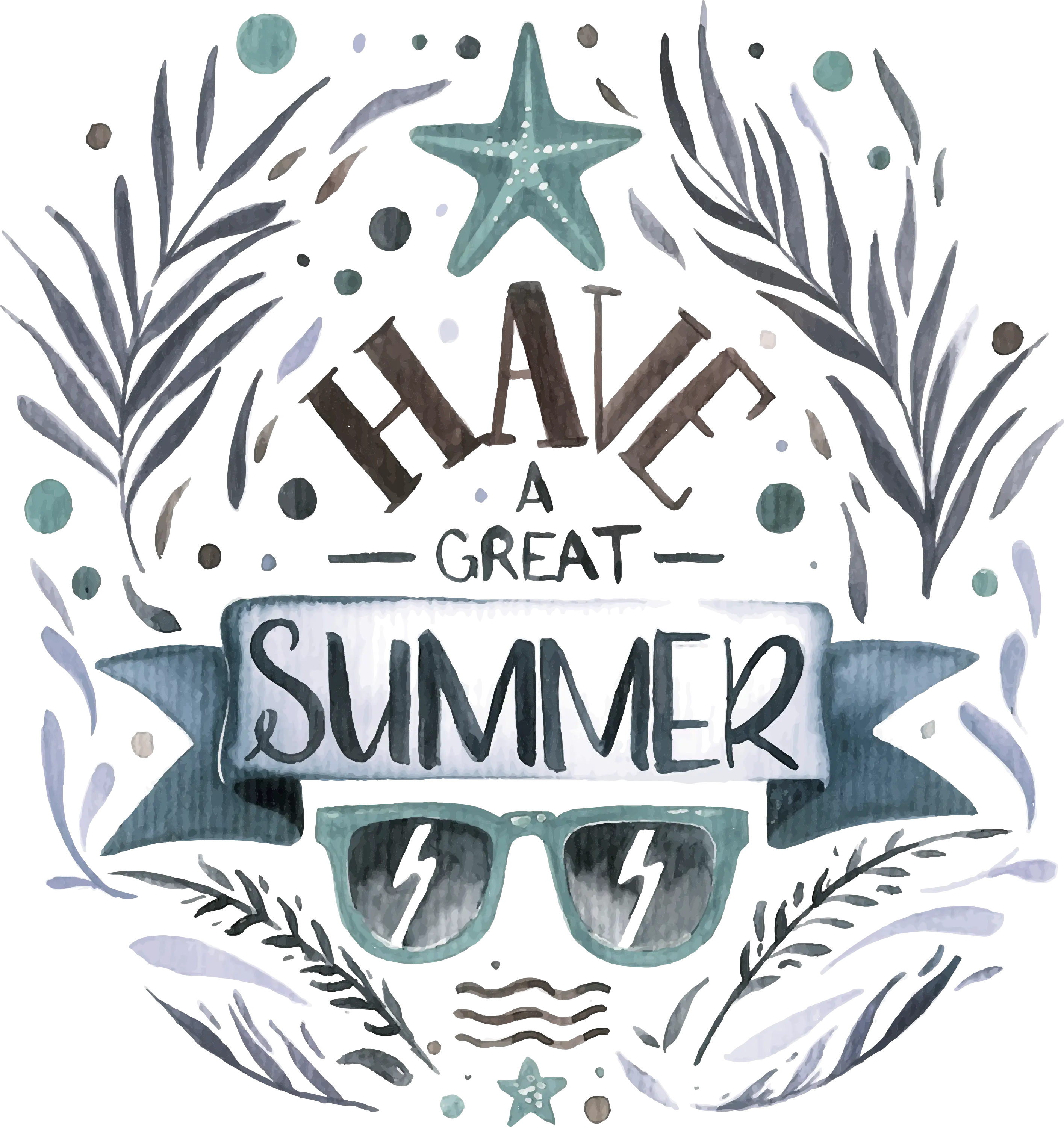 Have a Great Summer Illustration