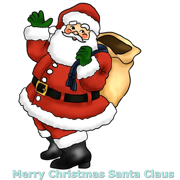 Merry Christmas Santa Claus Illustration
