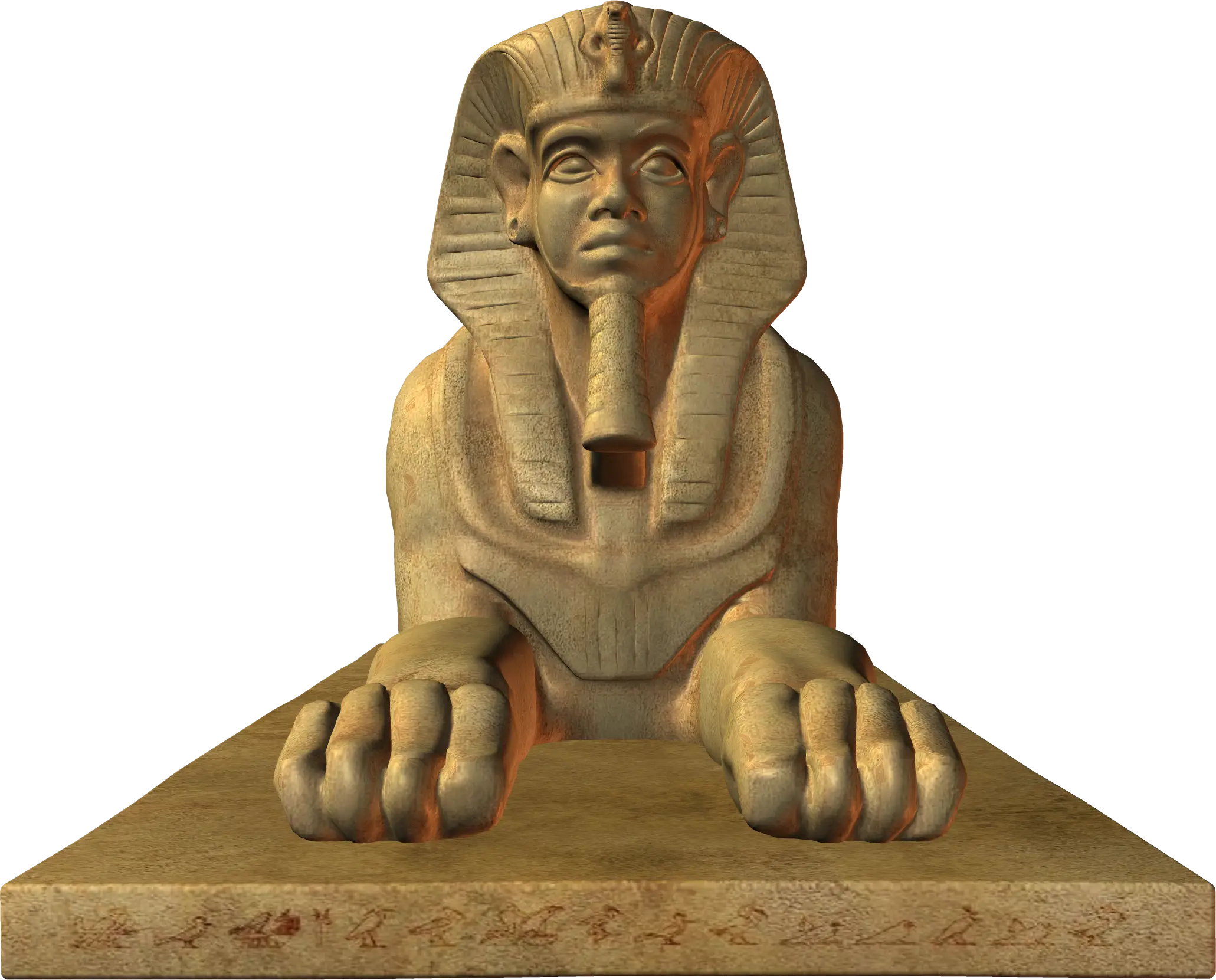 Sphinx Statue Illustration