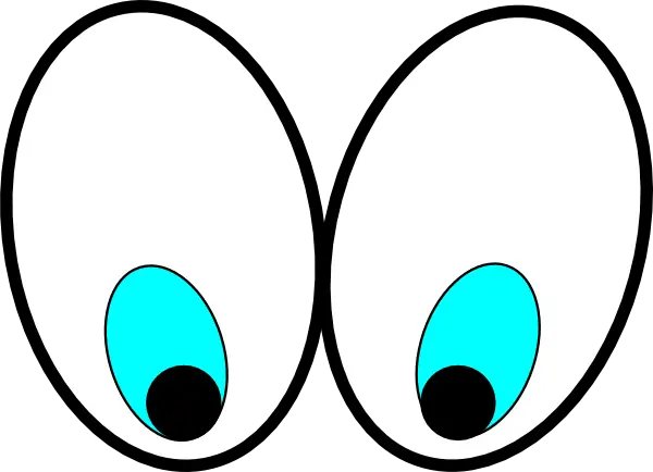 Cartoon Eyes Illustration