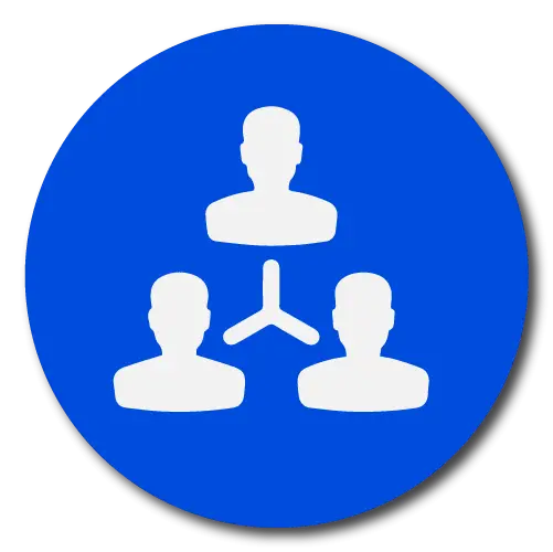 Teamwork and Collaboration Icon