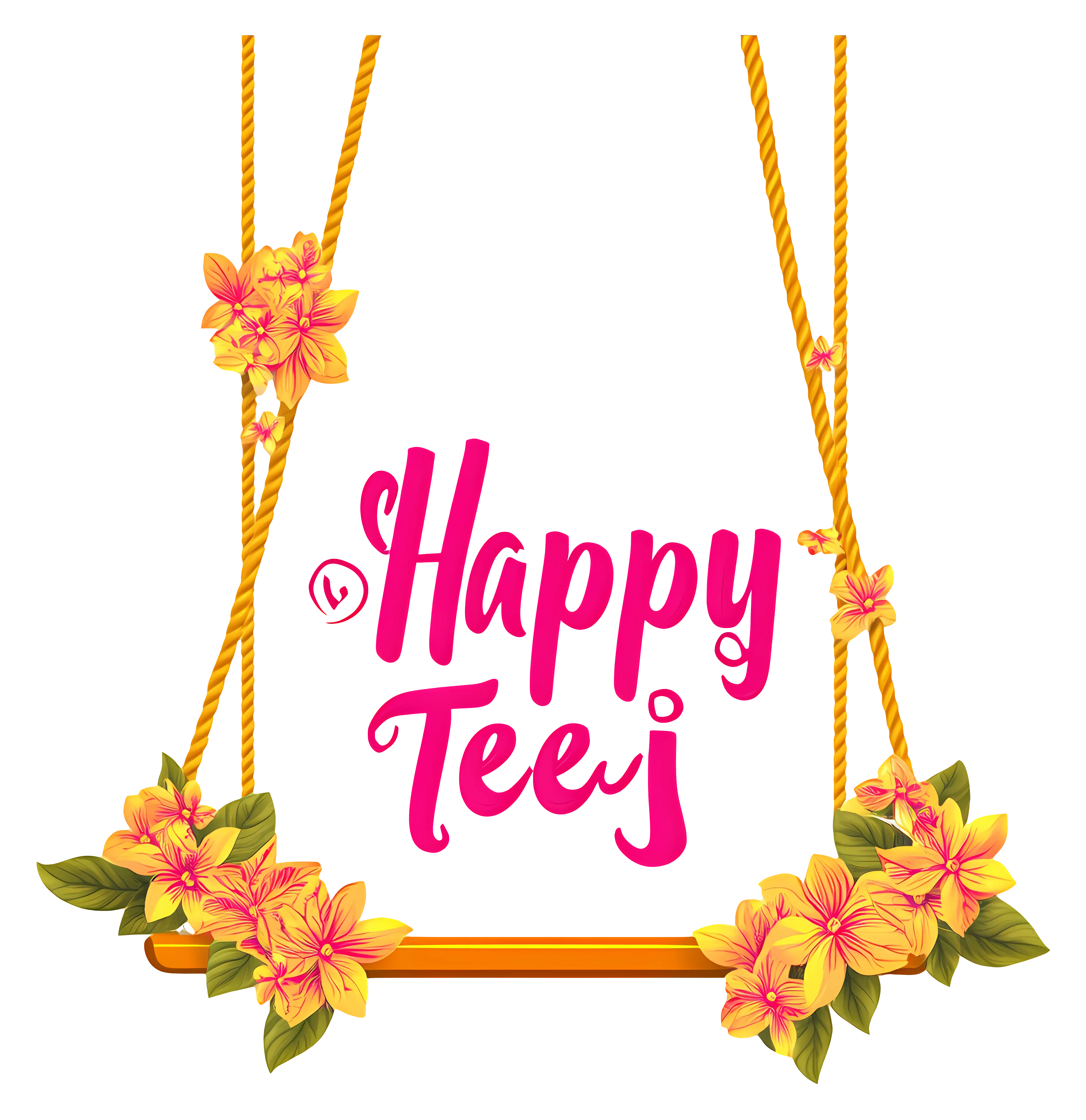 Happy Teej Festival Celebration