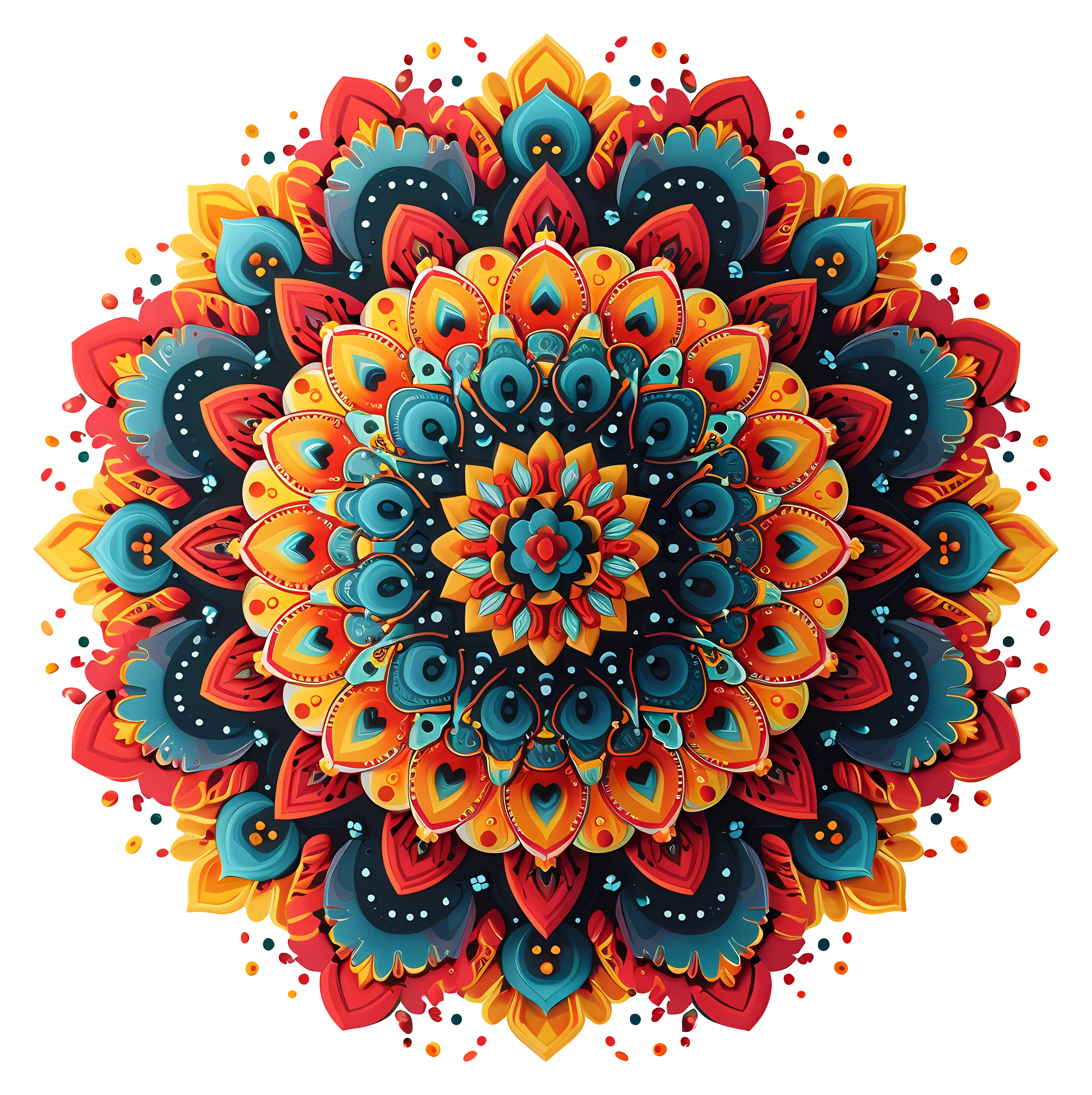 Intricate Ornate Mandala Design
