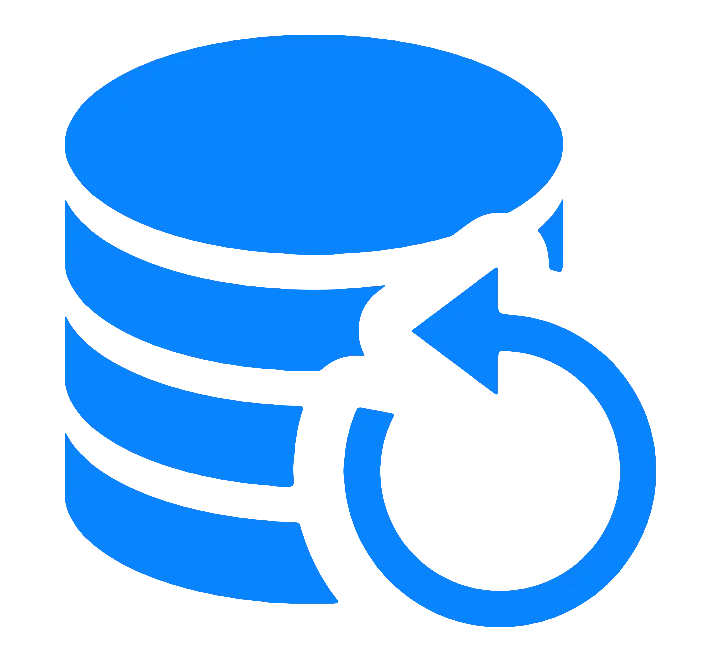 Blue Database Icon
