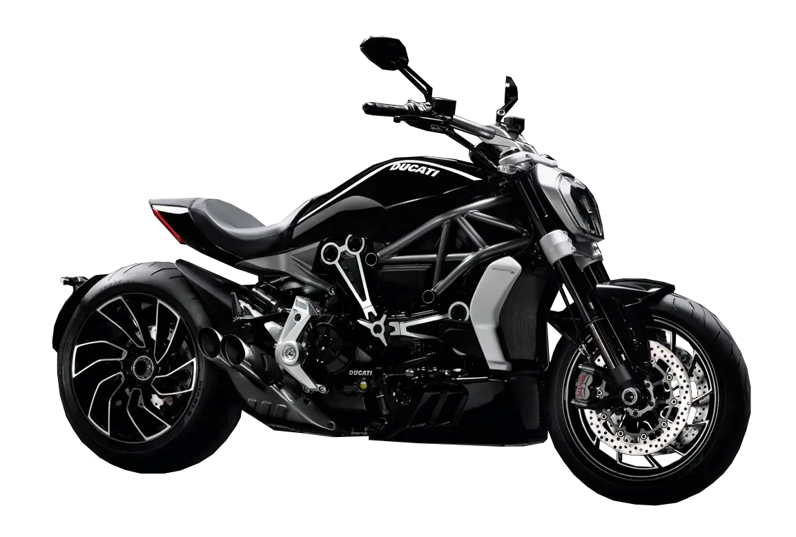 Black Ducati Motorcycle Design