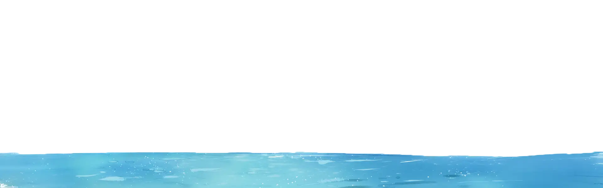 Blue Watercolor Stroke