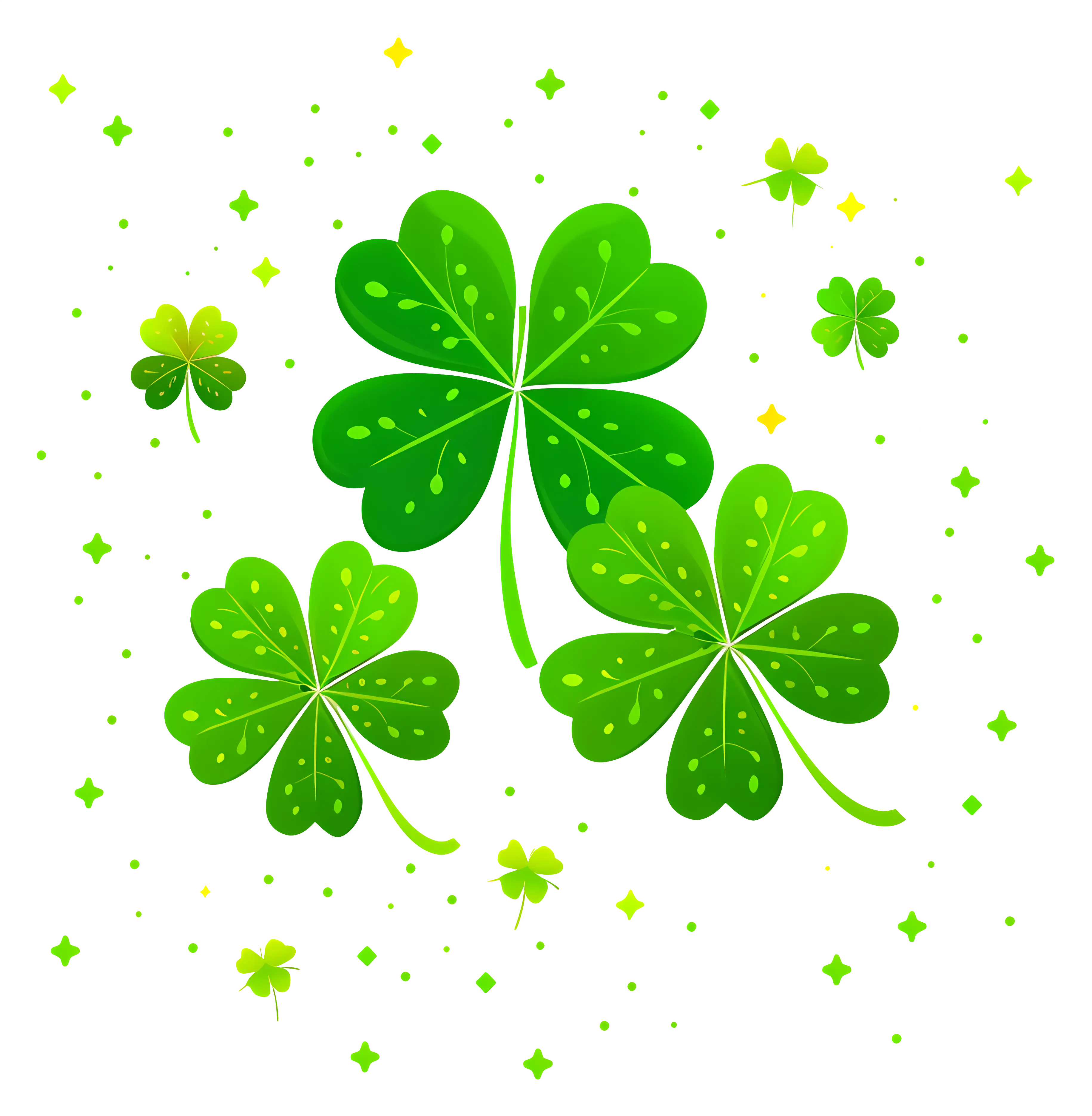 Lucky Clover Illustration