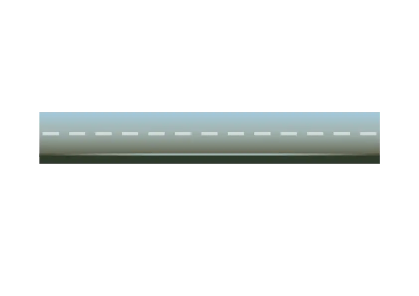 Straight Road for Travel and Transport