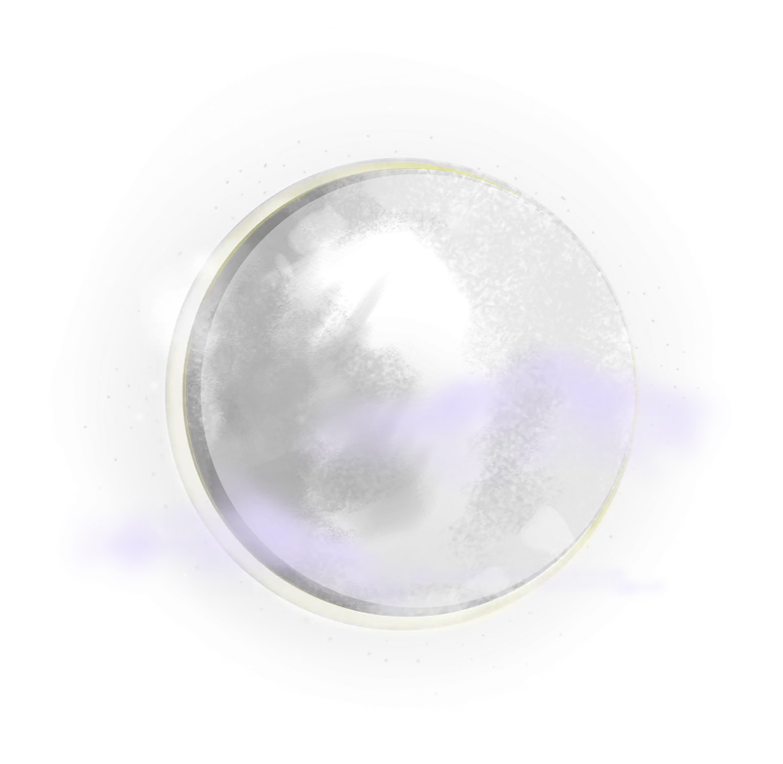 Full Moon in the Night Sky