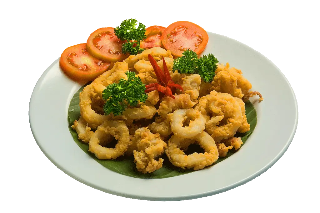 Fried Calamari Dish