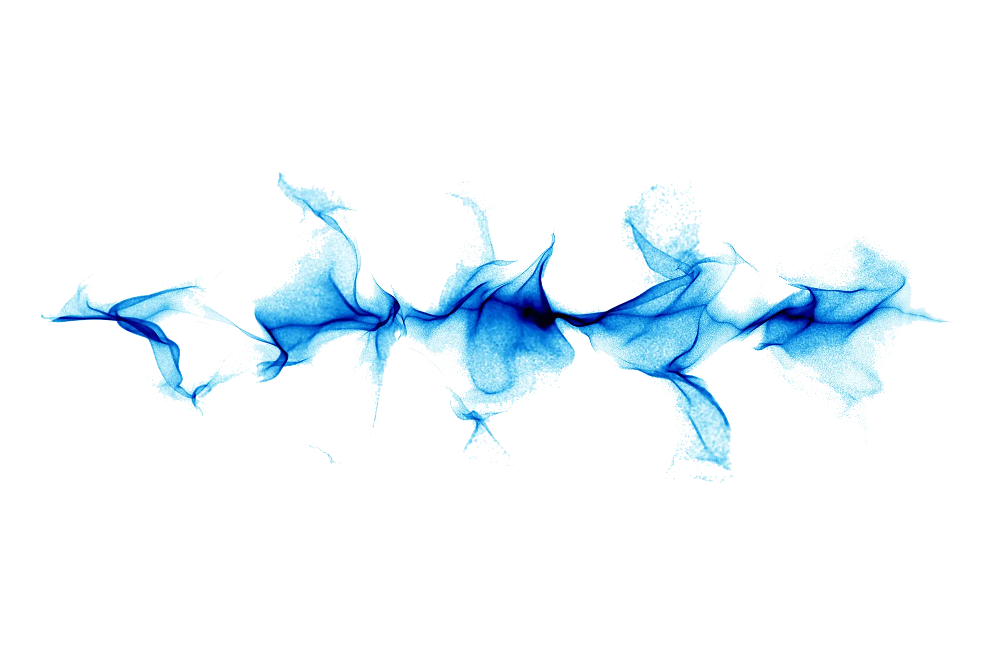 Blue Smoke Abstract Effect