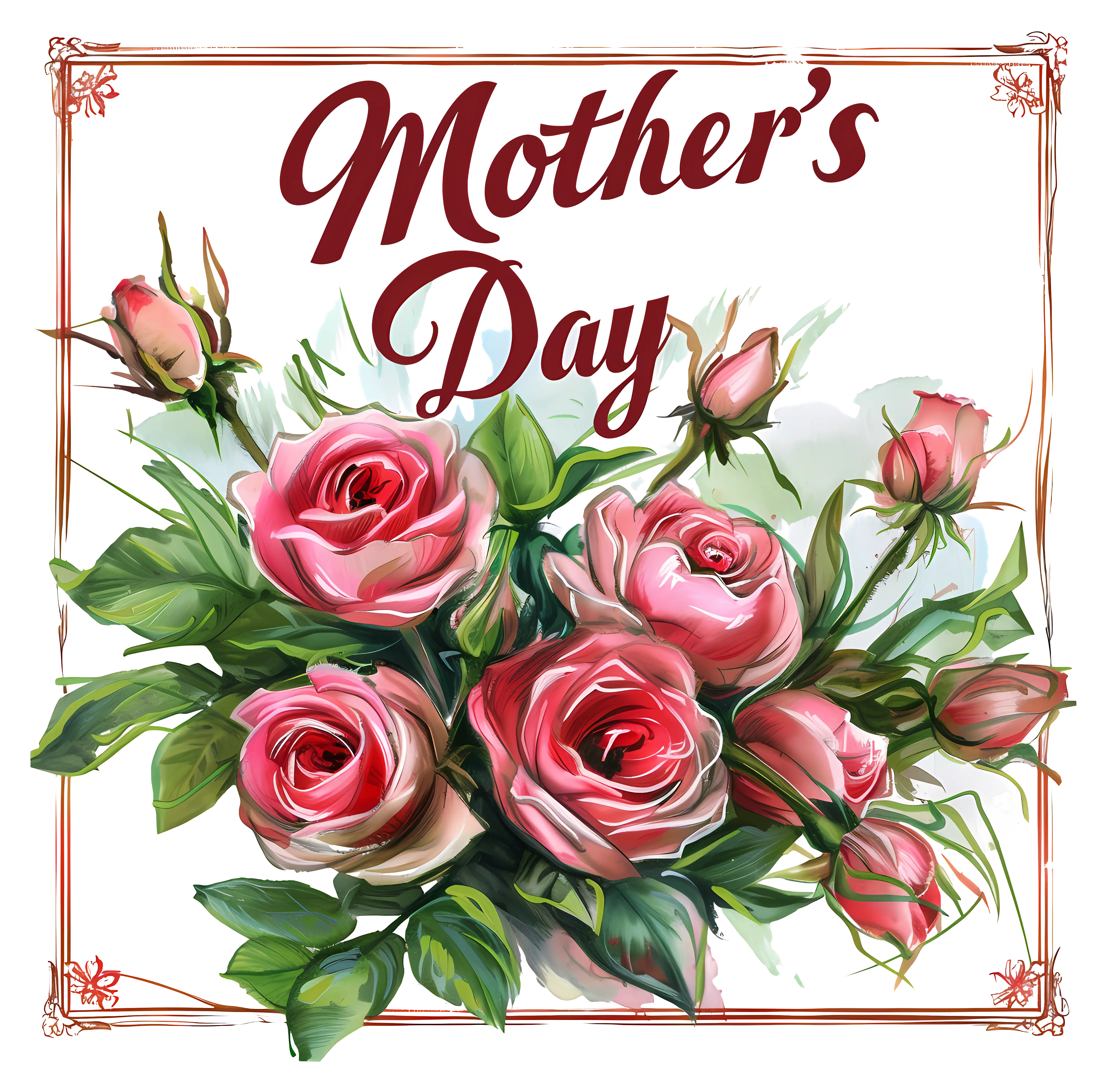 Beautiful Rose Bouquet for Mother&#039;s Day