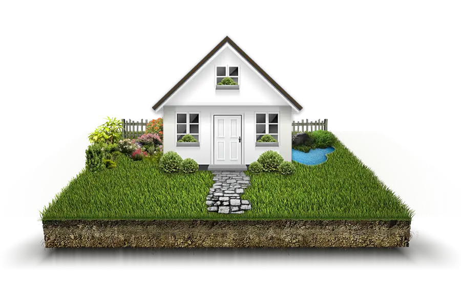Beautiful House with Garden and Pond