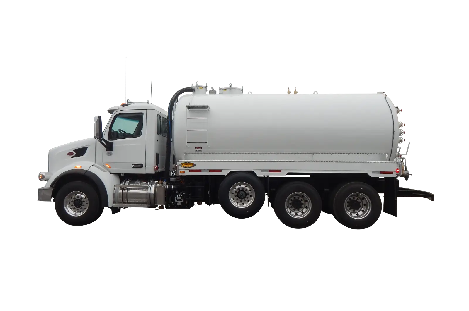 Heavy Duty White Tanker Truck