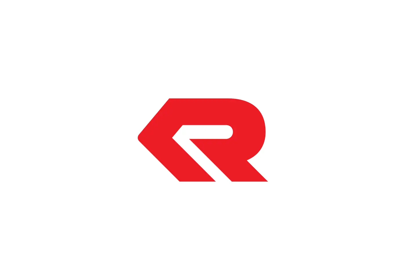 Red Letter R Logo for Branding Purposes