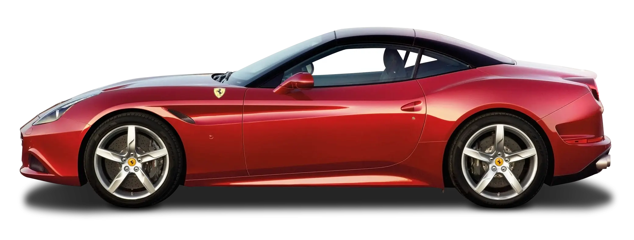 Sleek Red Sports Car Design