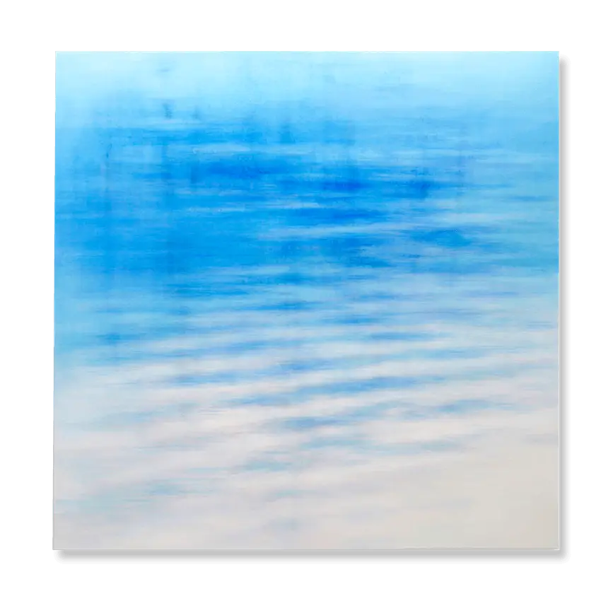 Abstract Blue Painting