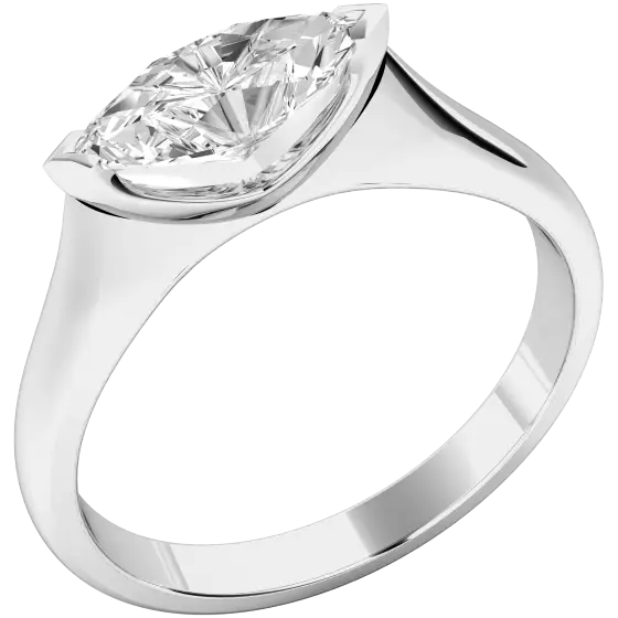 Marquise Cut Diamond Ring