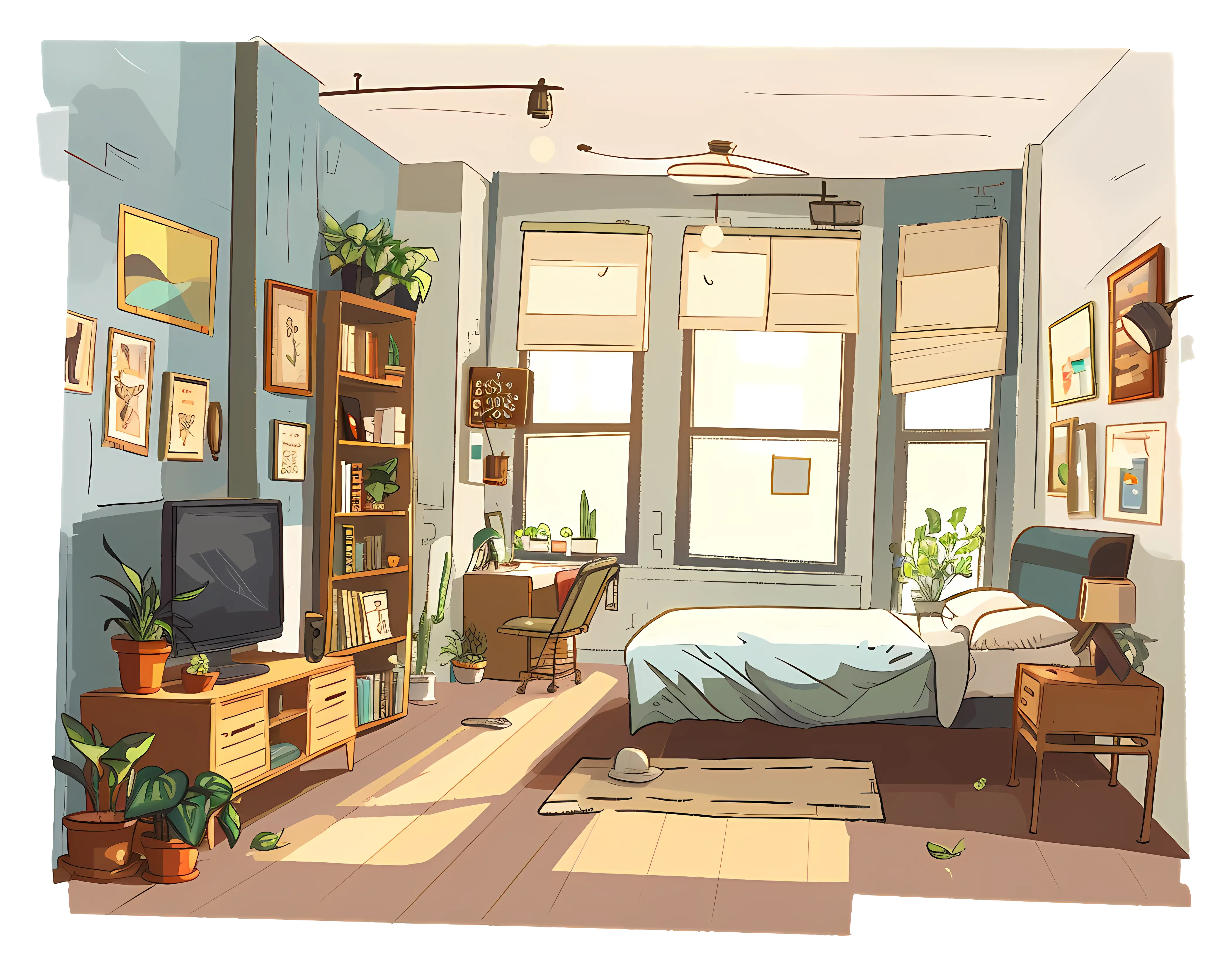 Cozy Bedroom Interior