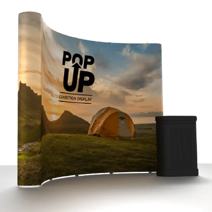 Popup Booth Display for Exhibitions