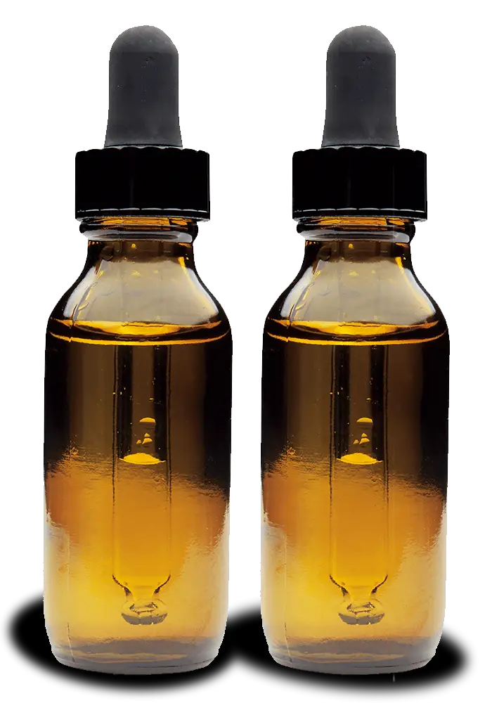 Amber Glass Dropper Bottles