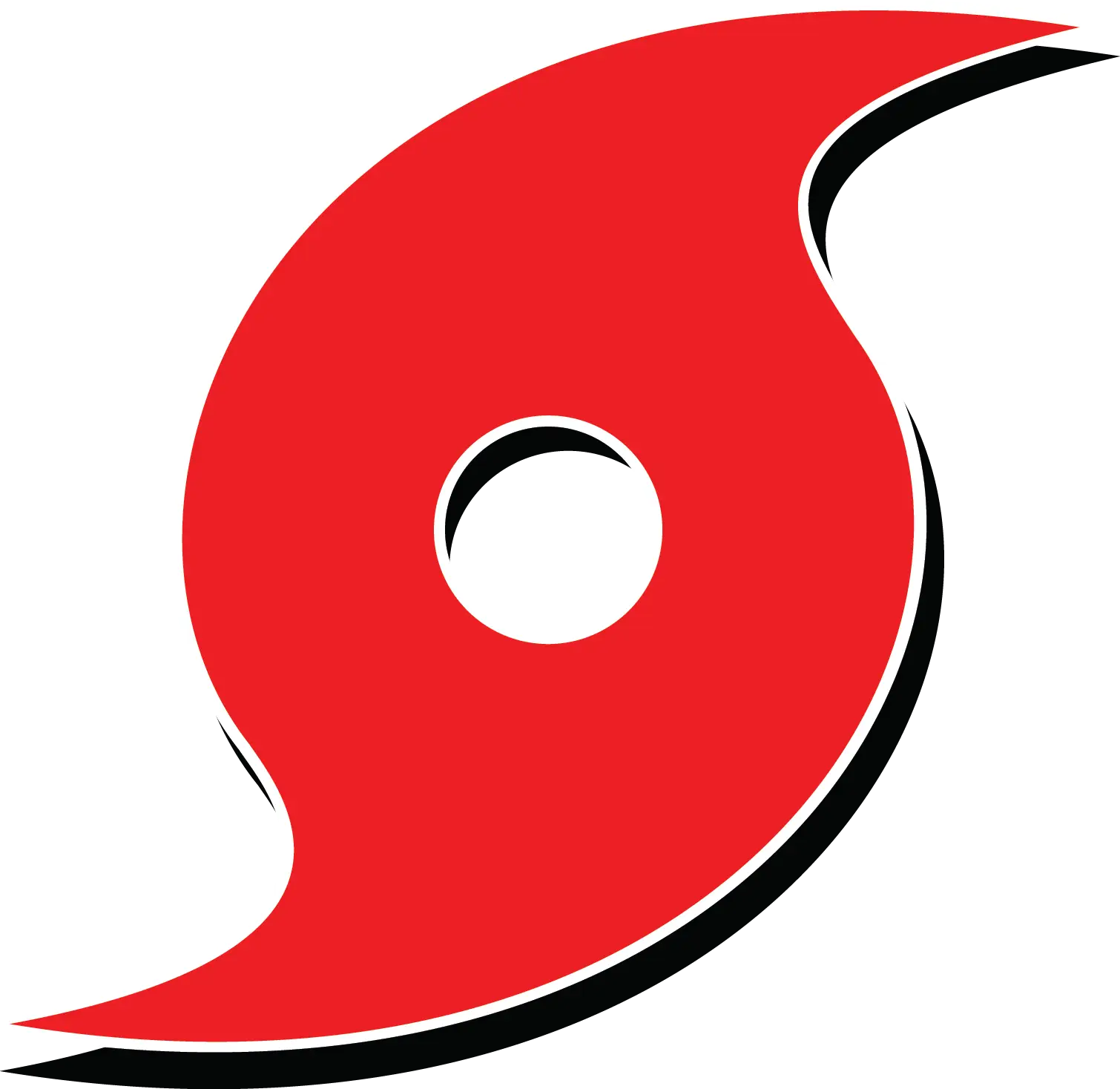 Red Hurricane Symbol