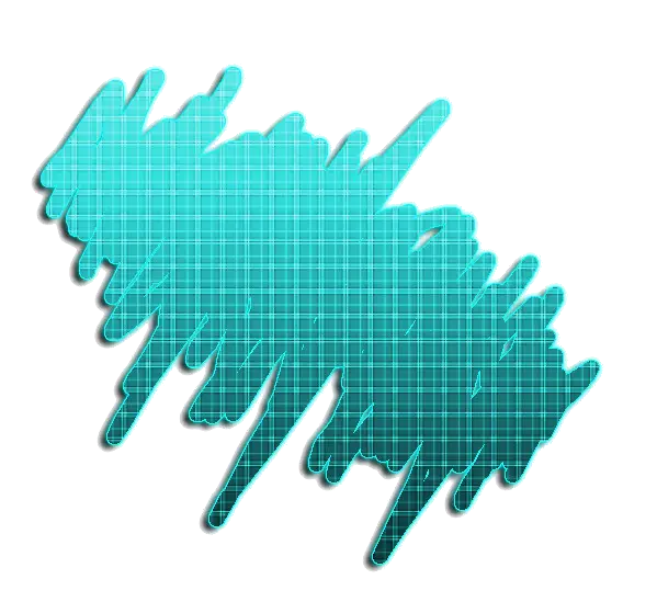 Blue Scribble Abstract Background