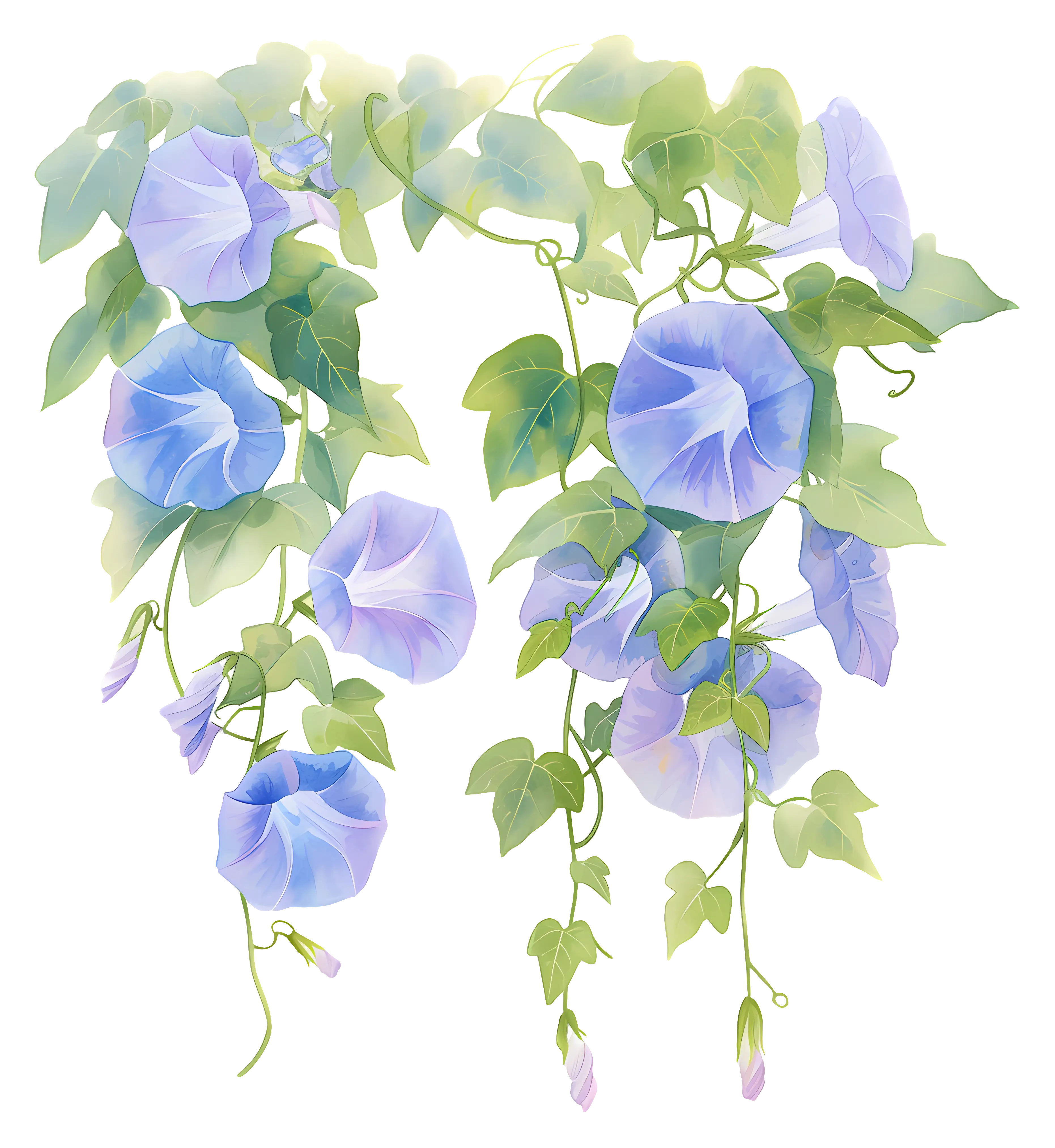 Morning Glory Flowers
