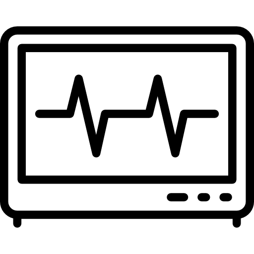 Heartbeat Monitor Icon