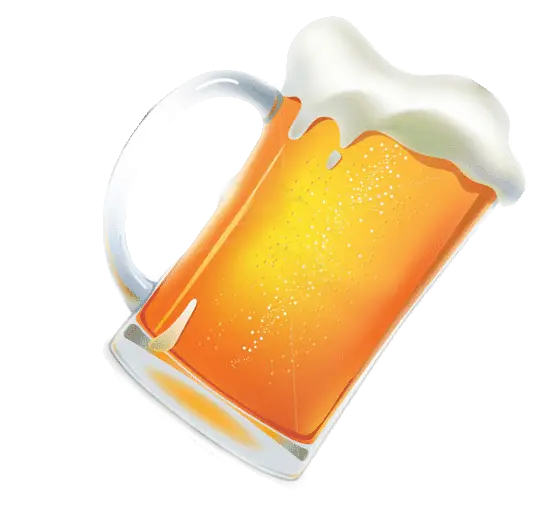 Foamy Beer Mug Illustration