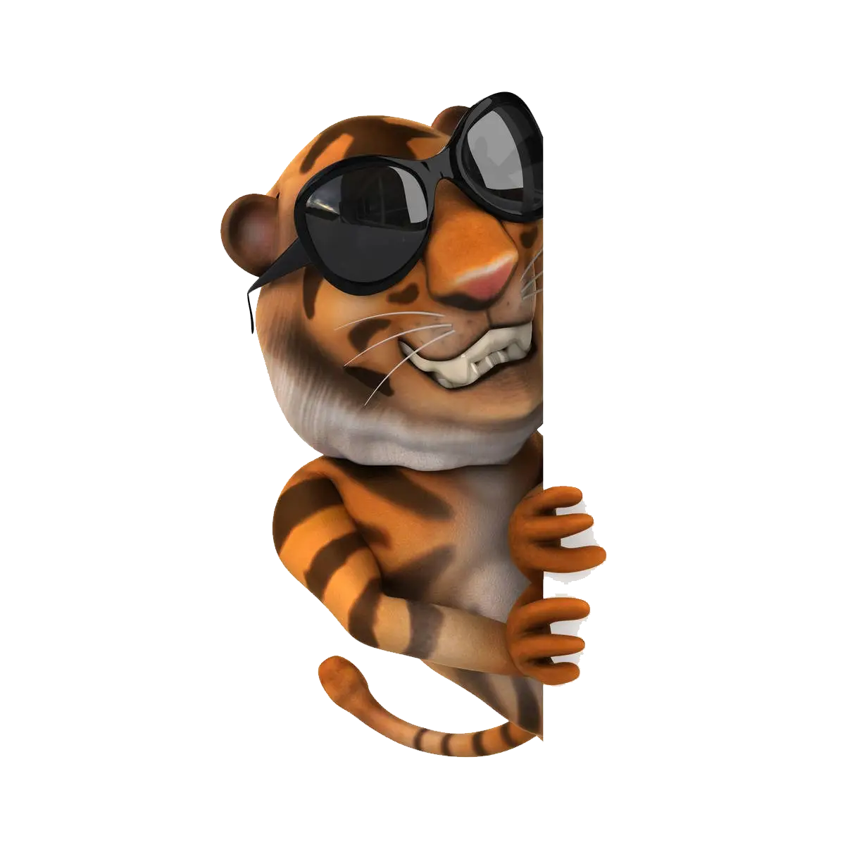 Cool Tiger with Sunglasses