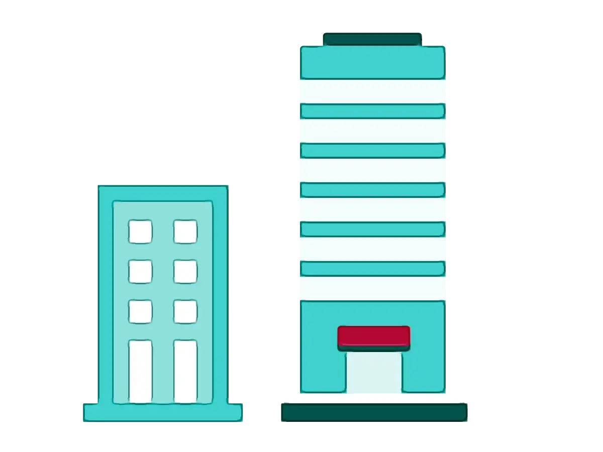 Illustrated Buildings for Architectural Design