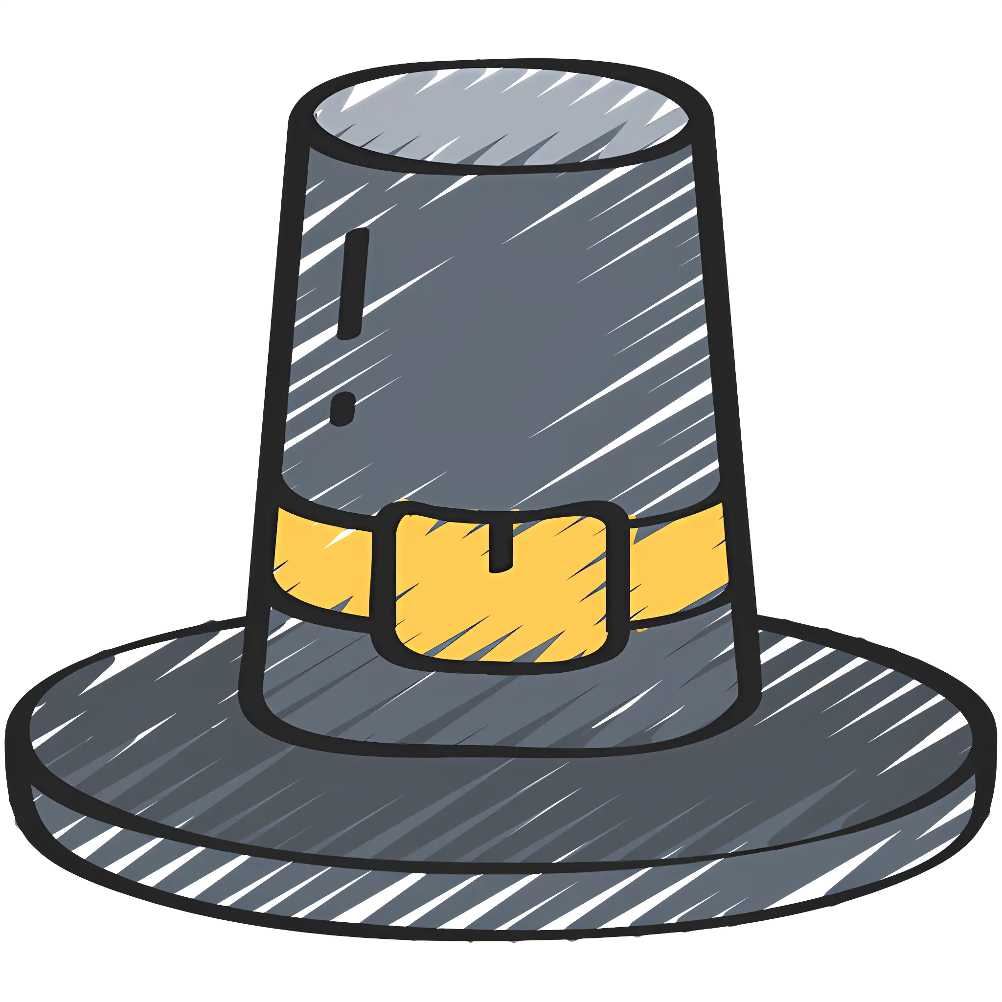 Pilgrim Hat Sketch