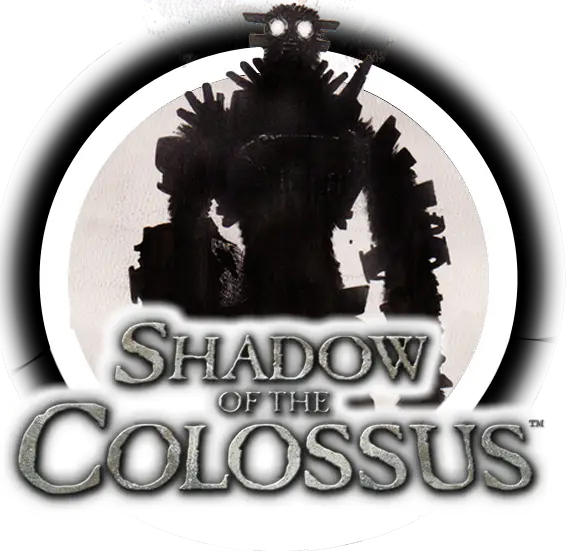 Shadow of the Colossus Game Logo Artwork