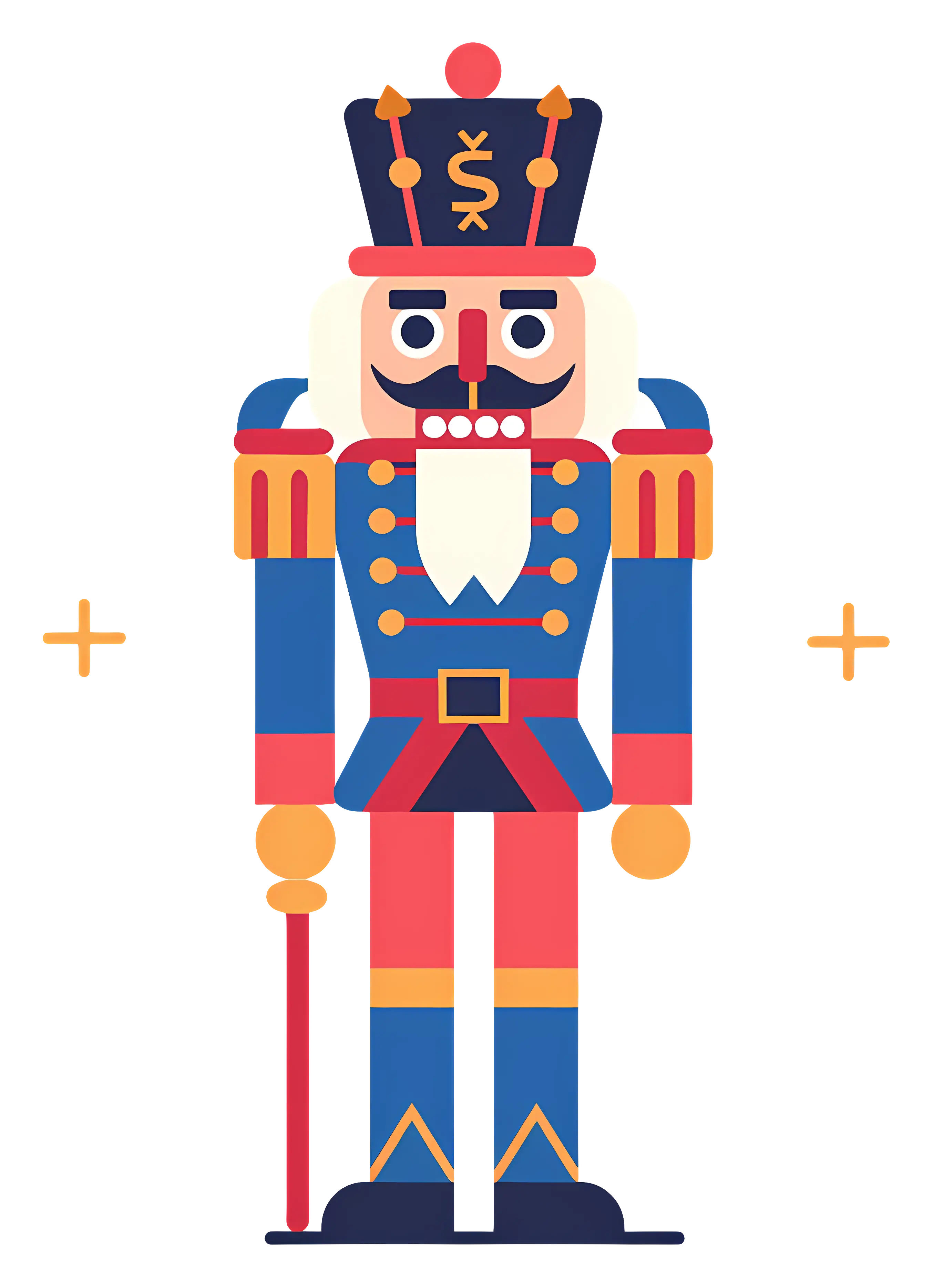 Colorful Nutcracker Toy Soldier for Christmas Decoration